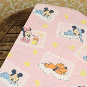 キッズ ディズニー ミッキー ミニー ベビー プルート ワッペン ピンク レース