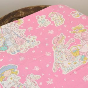 ホリーホビー ピンク 小花 Holly Hobbie ウサギ