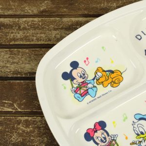 【4/9新着】絵皿 メラミン食器 ディズニー ミッキー ミニー プルート ベビー