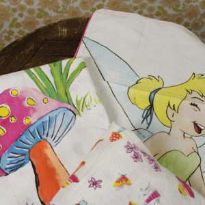 3点セット ティンカーベル CARRÉ BLANC ディズニー キャラクターシーツ フランス
