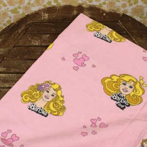 ネル バービー ピンク ビンテージシーツ ドイツ