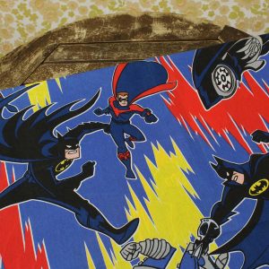未使用 バットマン BATMAN ROBIN 稲妻 ビンテージシーツ