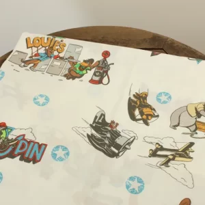 85*135 シーツ解体生地 テイルスピン TaleSpin バルー