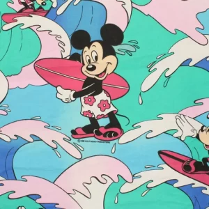 140*75 ディズニー ミッキー サーフィン ピンク C