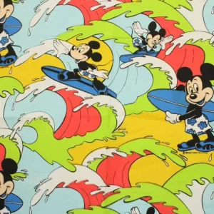 95*80 ディズニー ミッキー サーフィン ブルー A