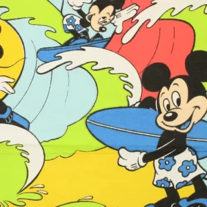 75*90 ディズニー ミッキー サーフィン ブルー B