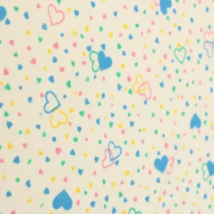 65*60 カラフル ポップ 小さなハート