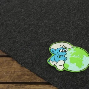 スマーフのワッペン 地球