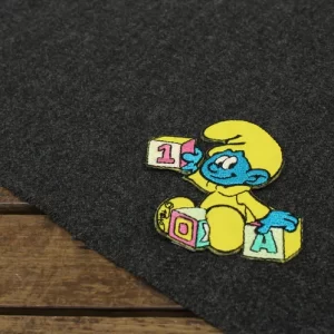 スマーフのワッペン キューブ