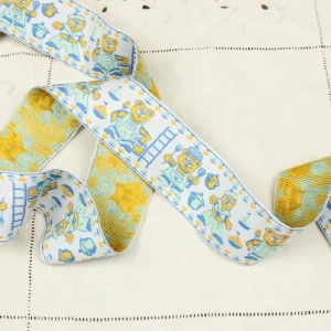 4,5cm幅  クマ マリン コック ペンキ レトロアニマル