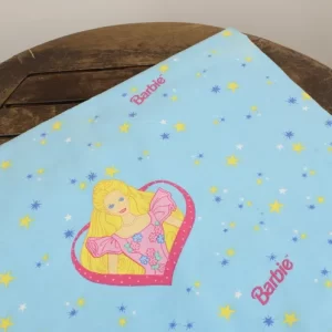 フラット バービー 水色 星 Barbie