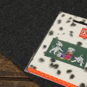 101匹わんちゃんのワッペン グリーン