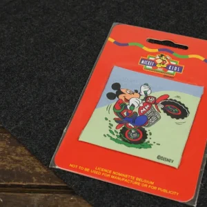 ミッキーのワッペン バイク