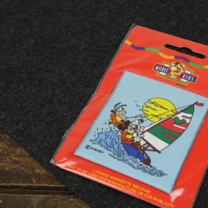 ミッキーとグーフィーのワッペン セーリング ヨット