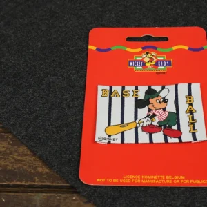 ミッキーのワッペン 野球