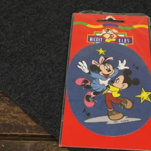 ミッキーとミニーのワッペン ダンス スター