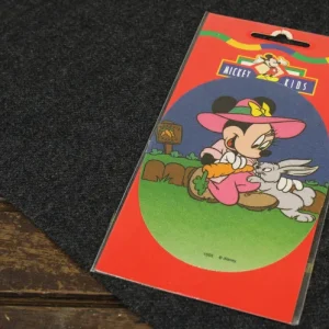 ミニーのワッペン うさぎ 人参