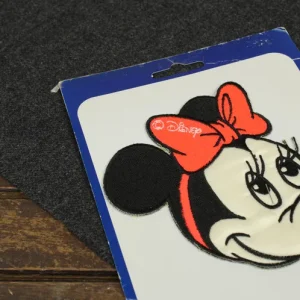 ミニーのワッペン 大きなお顔