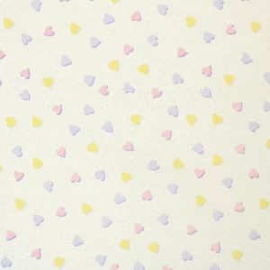 60*55 かわいい ファンシー 小さなハート ドット カラフル