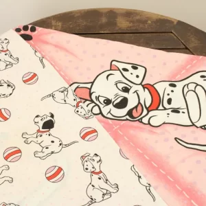 布団カバー 101匹わんちゃん キルト ボール ピンク