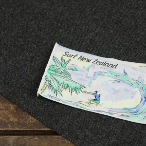 大きな刺繍タグ Surf New Zealand