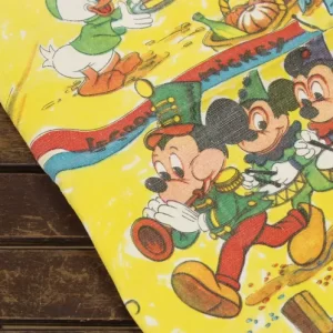 キッチンクロス タペストリー ミッキー＆フレンズ サーカス イエロー