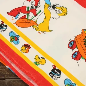 テーブルクロス ドナルド 道化師 赤 ミッキー＆フレンズ