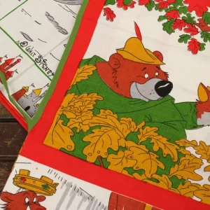 2点セット エプロン＆キッチンクロス ロビンフッド