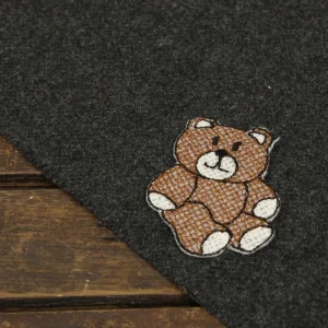 ワッペン クマ 網目