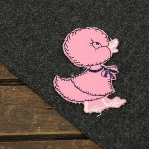 ワッペン ヒヨコ ピンク