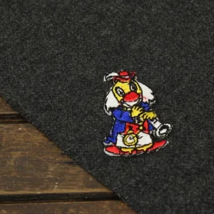 ワッペン ピエロ ラッパ