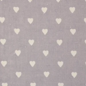 95*55 シンプル かわいい 小さなハート パープル グレー