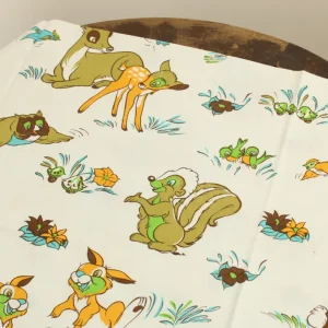 ベビーフラット バンビ フラワー きのこ ブラウン