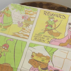 165*120 シーツ解体生地  ロビンフッド パネル パステル