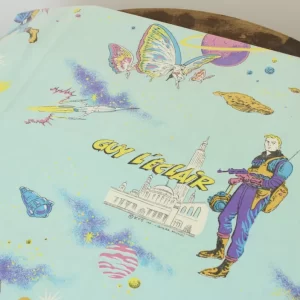 80*110 シーツ解体生地   Flash Gordon フラッシュ・ゴードン Guy l'Éclair