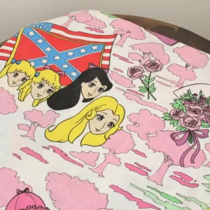 85*130 シーツ解体生地  Les Quatre Filles du docteur March 若草の四姉妹