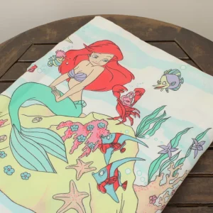 ボックスシーツ アリエル 白 お魚