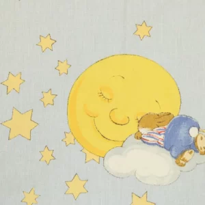 45*70 ファンシー 月 動物 星 レトロアニマル