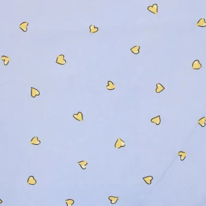 60*60 かわいい ハート パープル イエロー