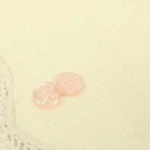 2個 10mm  花 ピンクパール