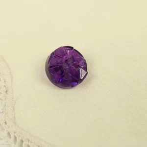 1個 15mm  パープル ジュエリー 岩