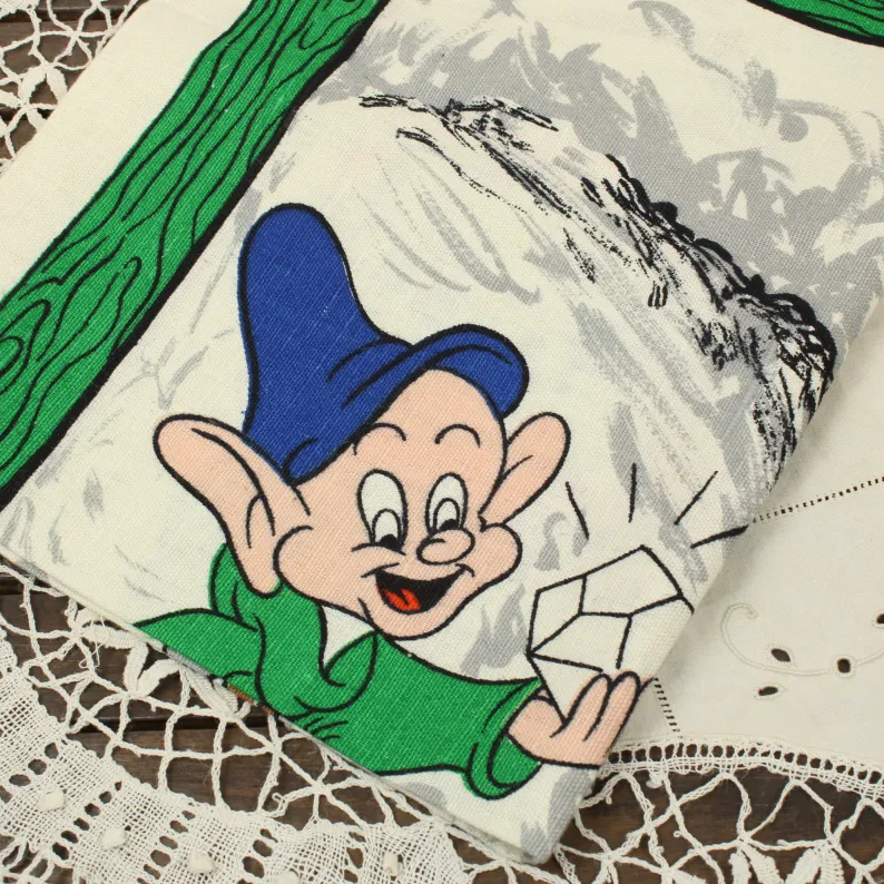 キッチンクロス ディズニー 7人の小人 イタリアリネン