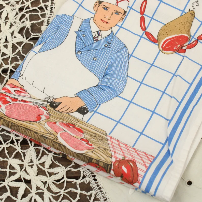 1993 カレンダー柄トーション ブッシェリー トリコロール