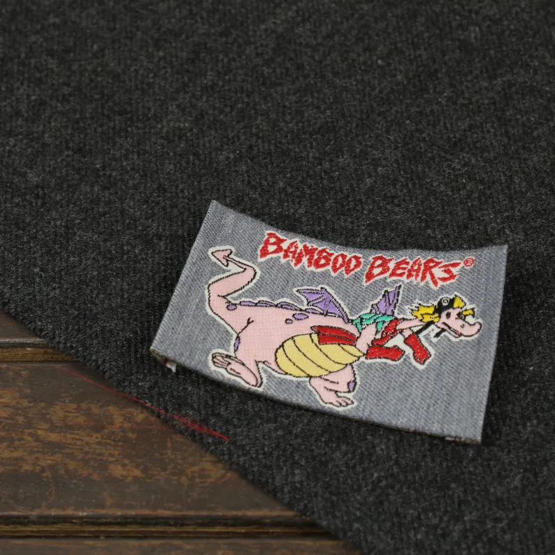 刺繍タグ bamboo bears ドラゴン