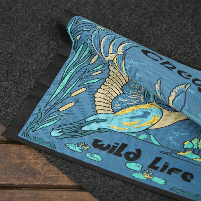 特大 刺繍タグ Chevy's ブルー