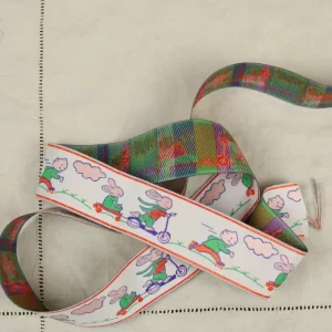 3,4cm幅  ウサギ ネコ スケーター 動物