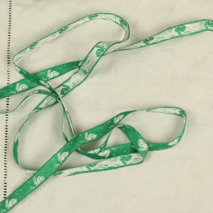 1,0cm幅  ウサギ 野原 グリーン