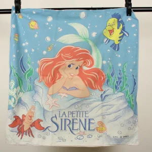 ピロー アリエル 水色あぶく