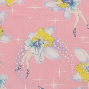 70*65 レトロファンシー フェアリー 少女 バレリーナ ピンク