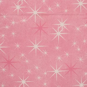 90*55 レトロファンシー ピンク キラキラ 星